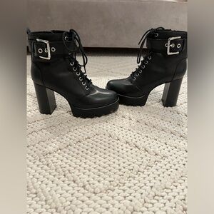 Zara size eu40 /US size 9 worn once boots minor scuffs